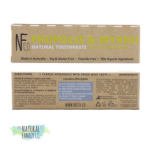 Οδοντόκρεμα NFco Propolis & Myrrh, με Πρόπολη & Μύρο φωτογραφία 3