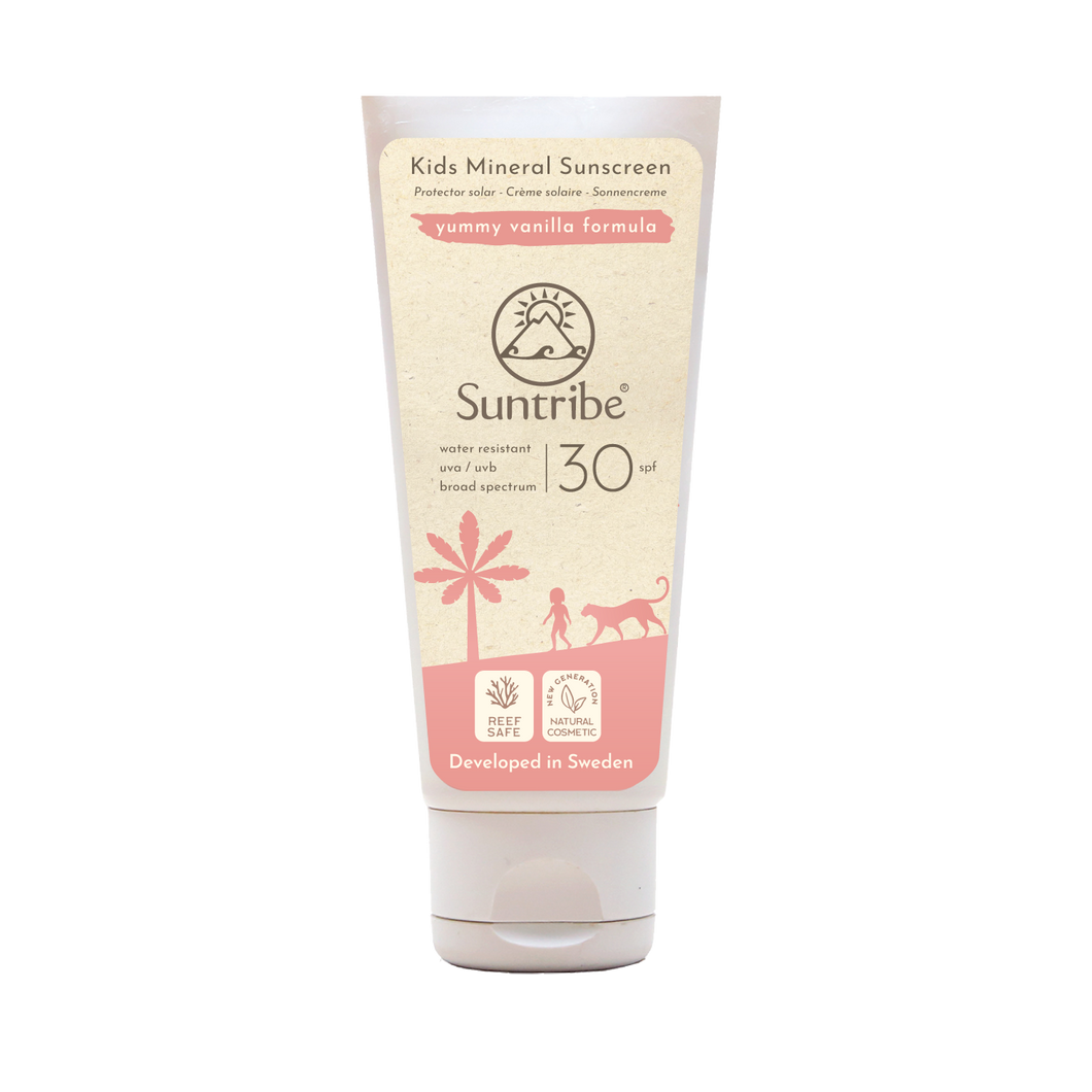 Suntribe, Παιδικό Φυσικό Αντιηλιακό SPF30