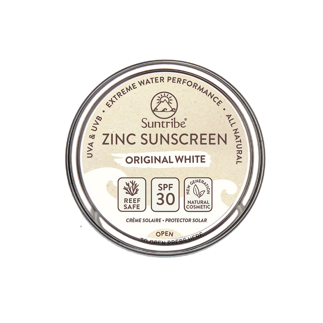 Suntribe, Φυσικό Αντιηλιακό FACE & SPORT SPF30 | ORIGINAL WHITE - 45gr