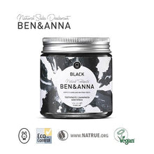 Load image into Gallery viewer, Οδοντόκρεμα Ben &amp; Anna, Black με ενεργό άνθρακα φωτογραφία 2