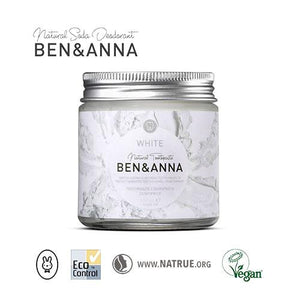 φυσική οδοντόκρεμα Ben & Anna, White για λεύκανση φωτογραφία 2